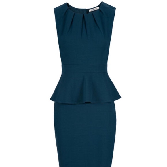 Ponte Peplum Dress - Picture 5 of 7